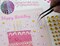 14mm SS60 Crystal Clear Self Adhesive Acrylic Rhinestones Plastic Face Gems Stick On Body Jewels for DIY Cards and Invitations Crafts Bling Sticker - 5 Sheets - 250PCS